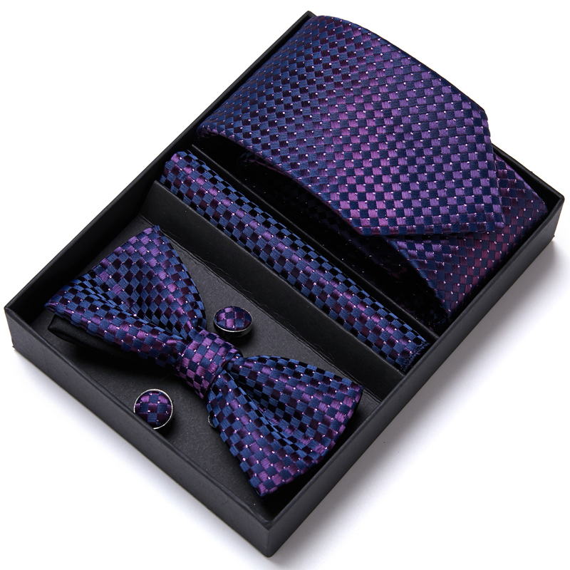 Erkekler için kravat resmi elb - Neck Tie Set Box incelemesi ve fiyatı